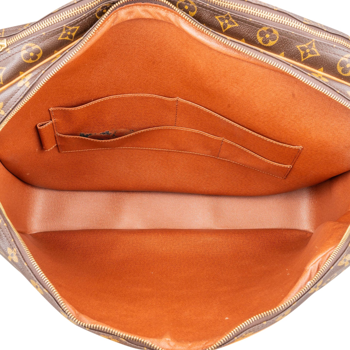 Louis Vuitton Canvas Monogram Alize Travel Bag