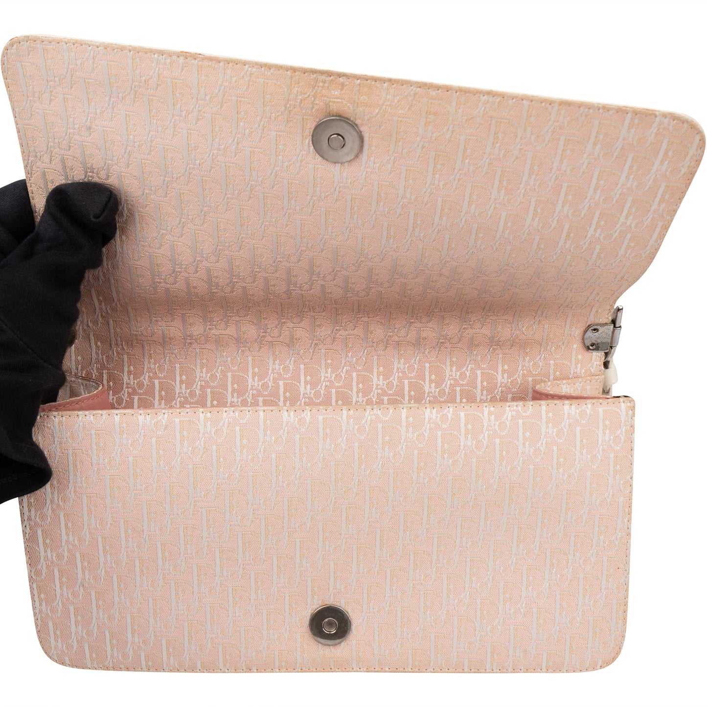 Christian Dior Mini Trotter Monogram Shoulder Bag
