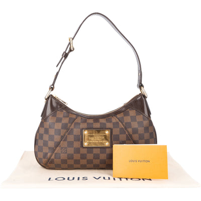 Louis Vuitton Damier Ebene Monogram Thames PM Handbag