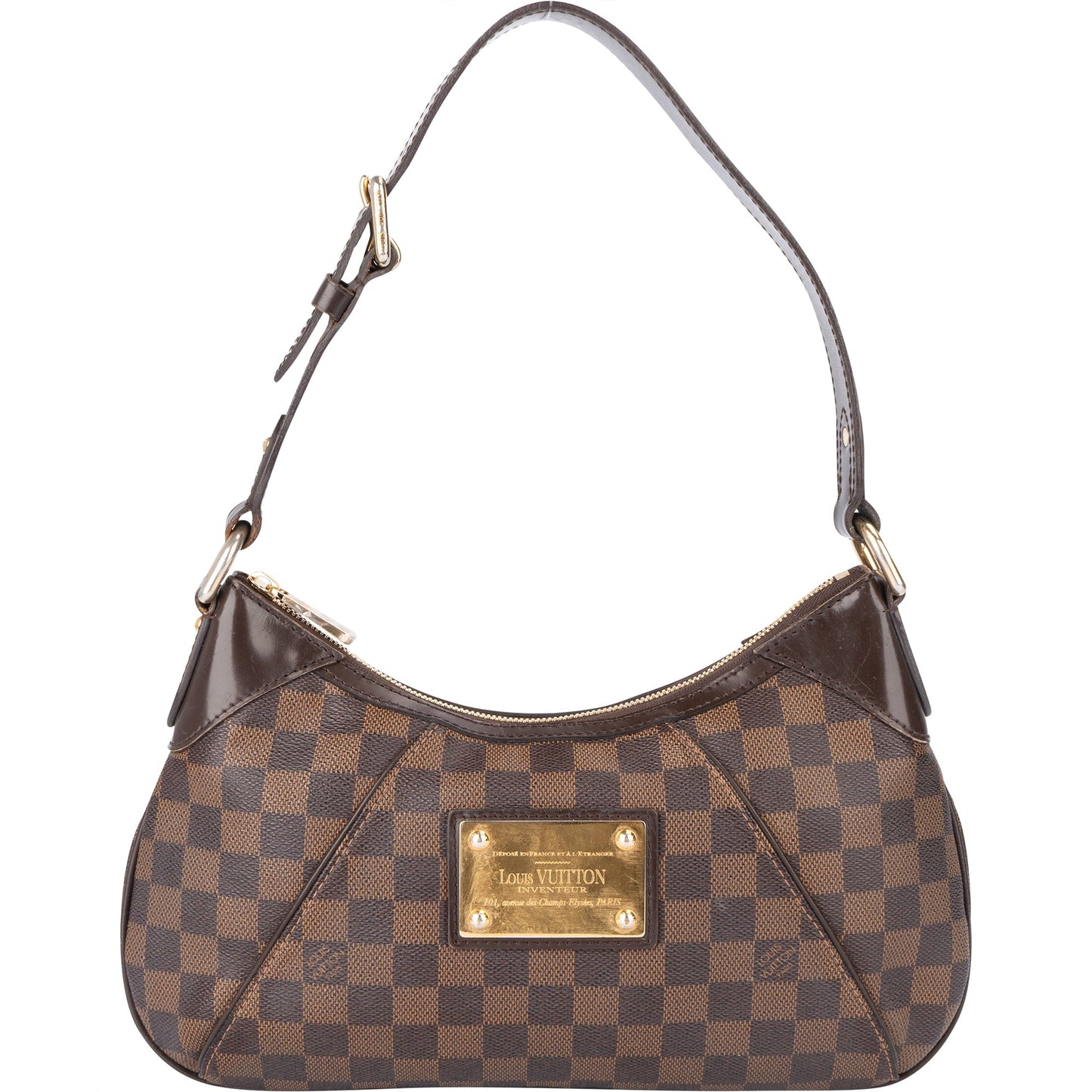 Louis Vuitton Damier Ebene Monogram Thames PM Handbag