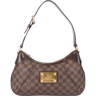 Louis Vuitton Damier Ebene Monogram Thames PM Handbag