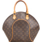 Louis Vuitton Canvas Monogram Ellipse MM Handbag