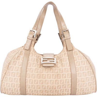 Fendi Zucchino Monogram Shoulder Bag