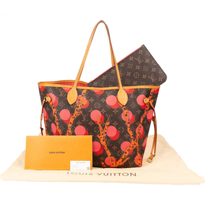 Louis Vuitton Limited Ramages Canvas Monogram Neverfull MM Shopper Handbag