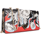 Prada Floral Flame Wallet On Chain Crossbody Bag