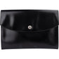 Hermès Noir Box Calfskin Rio Piano Clutch