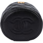 Chanel Quilted Lambskin Mini Vanity Crossbody Bag