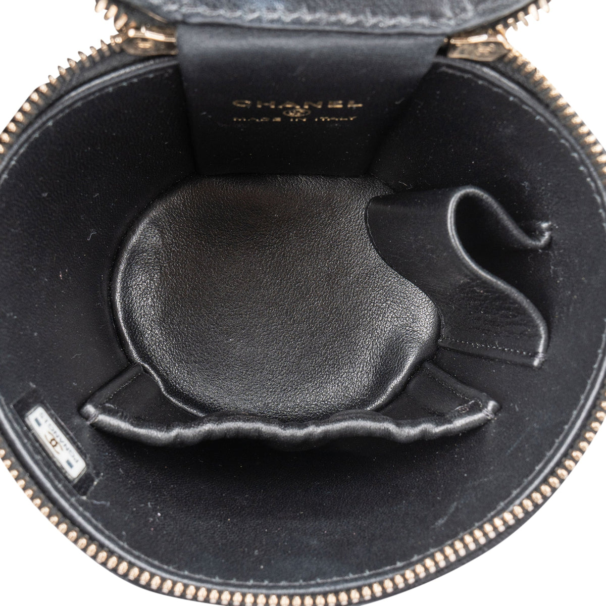 Chanel Quilted Lambskin Mini Vanity Crossbody Bag