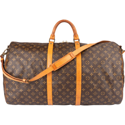 Louis Vuitton Canvas Monogram Keepall 60 Bandouliere