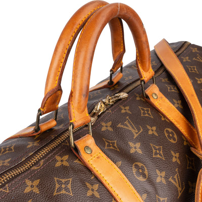 Louis Vuitton Canvas Monogram Keepall 60 Bandouliere
