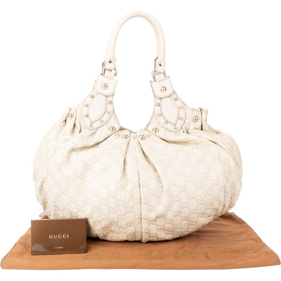 Gucci GG Leather Monogram Palham Handbag