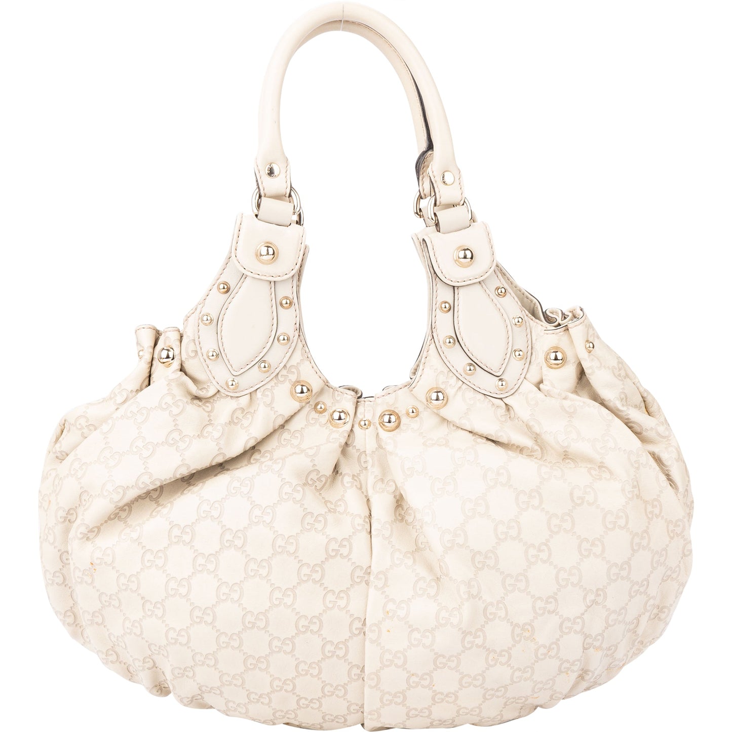 Gucci GG Leather Monogram Palham Handbag