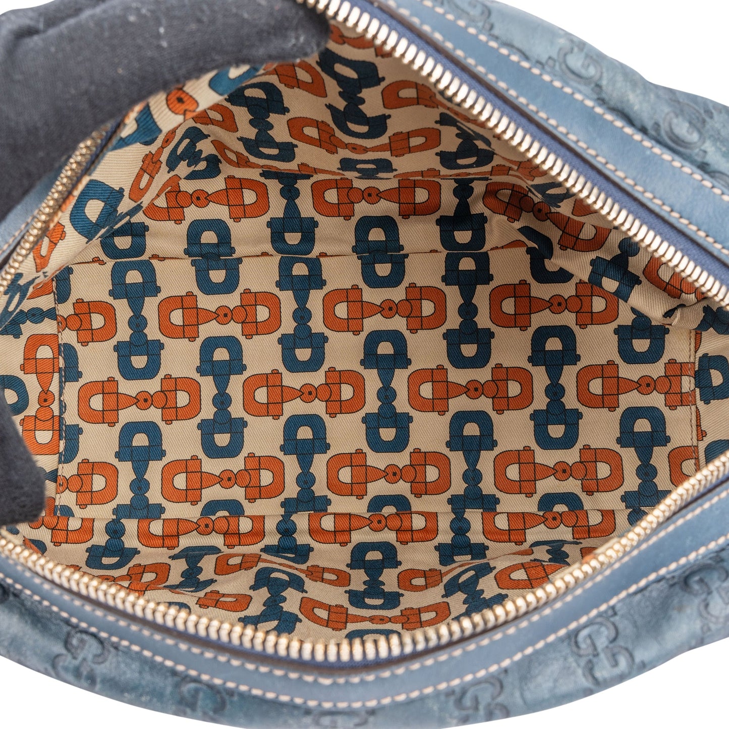 Gucci GG Guccissima Leather Horsebit Handbag