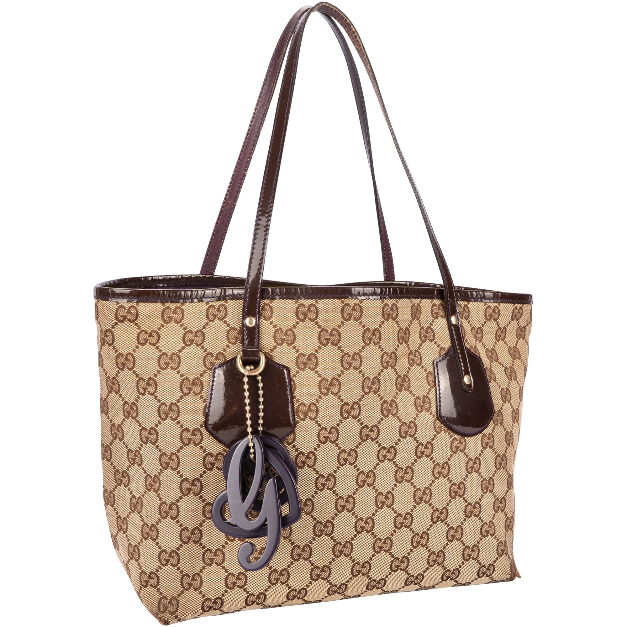 Gucci monogram tote sale