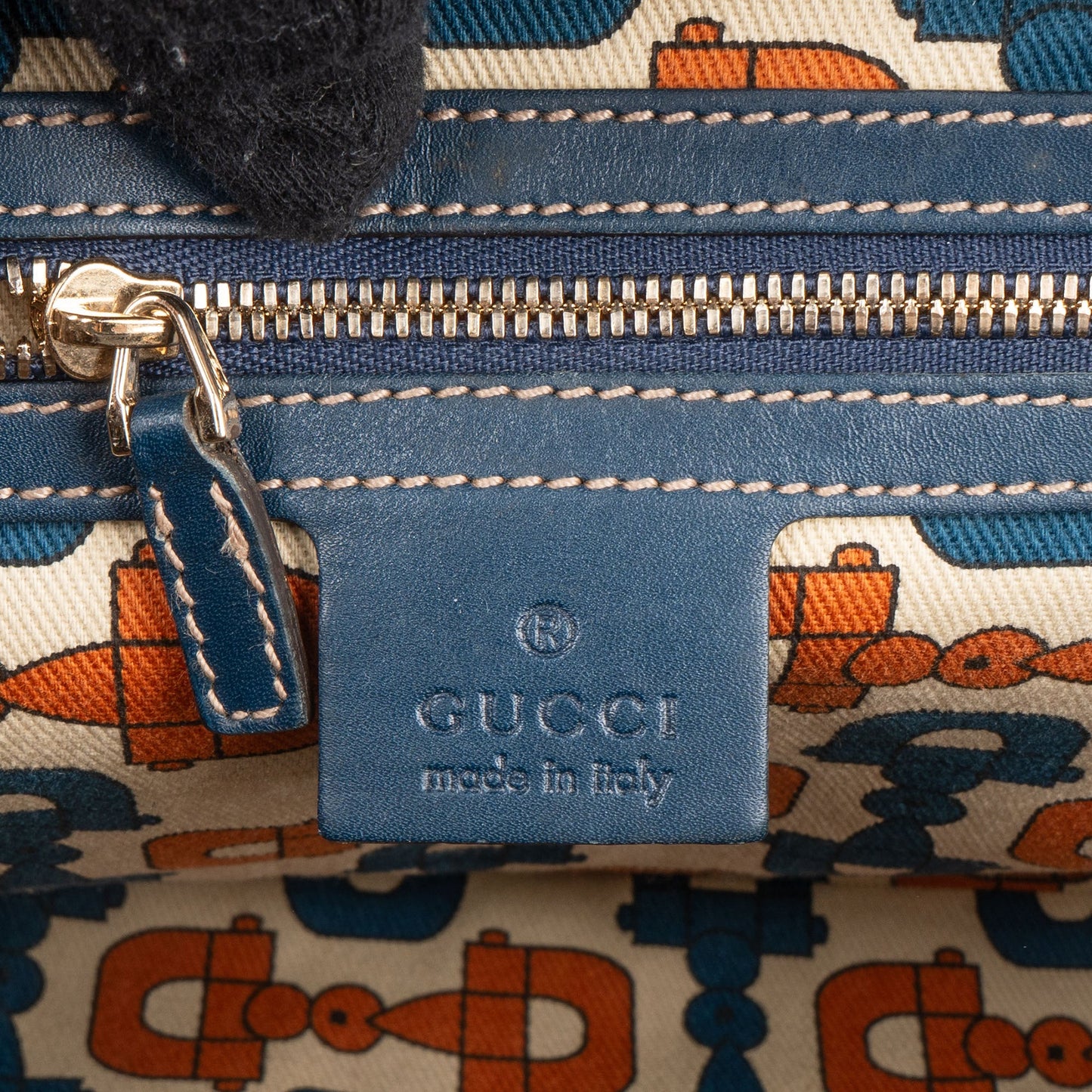 Gucci GG Guccissima Leather Horsebit Handbag