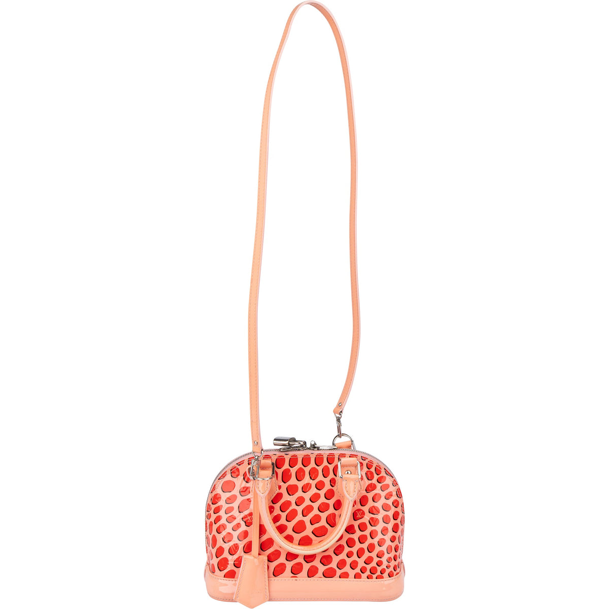 Louis Vuitton Limited Jungle Dots Vernis Monogram Alma BB Handbag