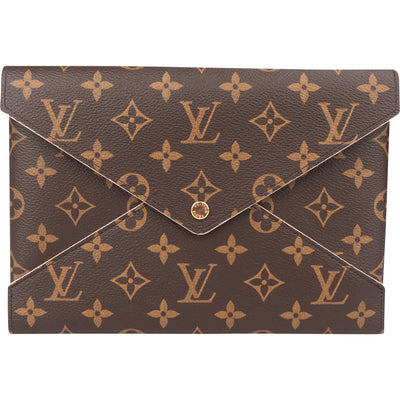 Louis Vuitton Canvas Monogram Kirigami Clutch