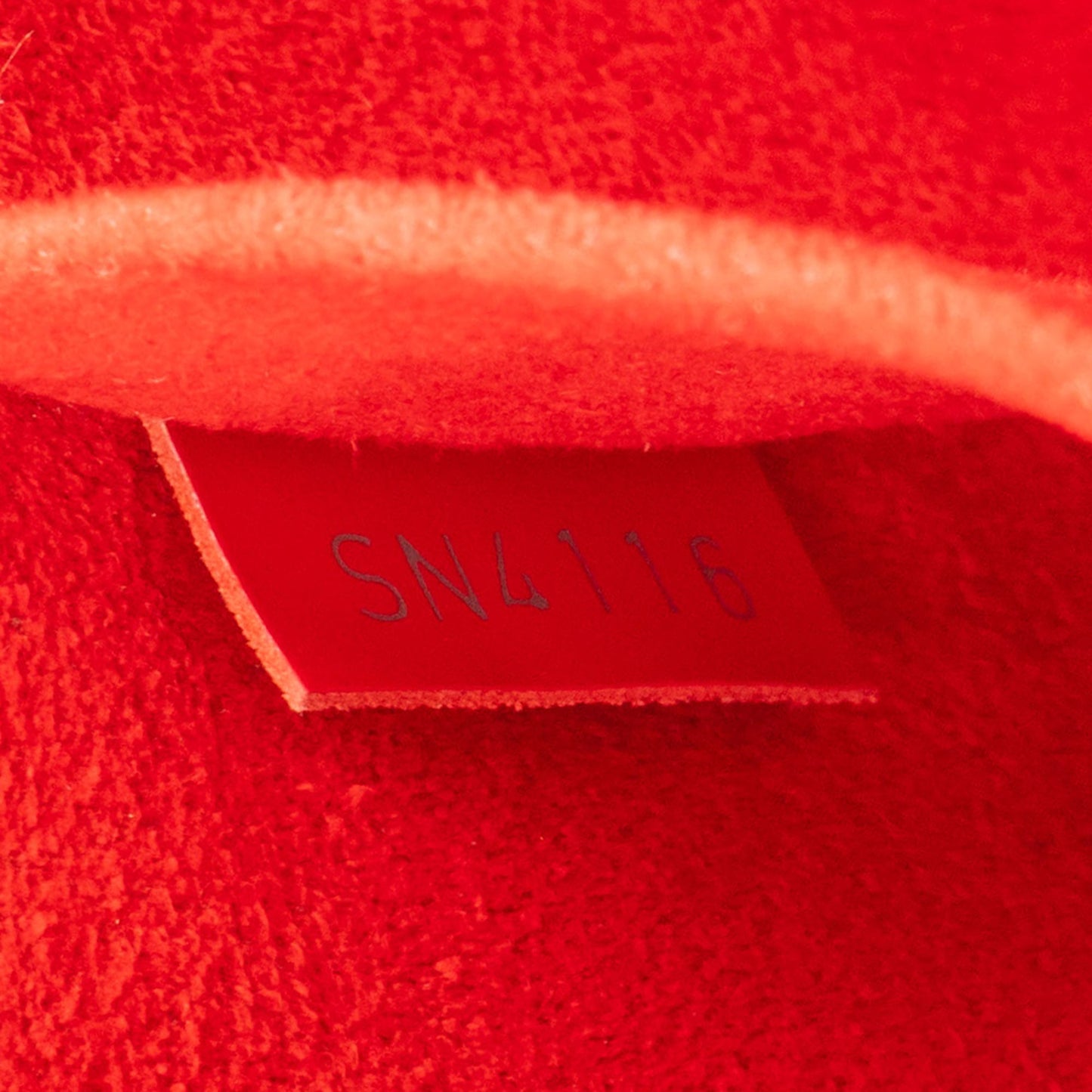 Louis Vuitton Rouge Epi Leather Alma BB Handbag