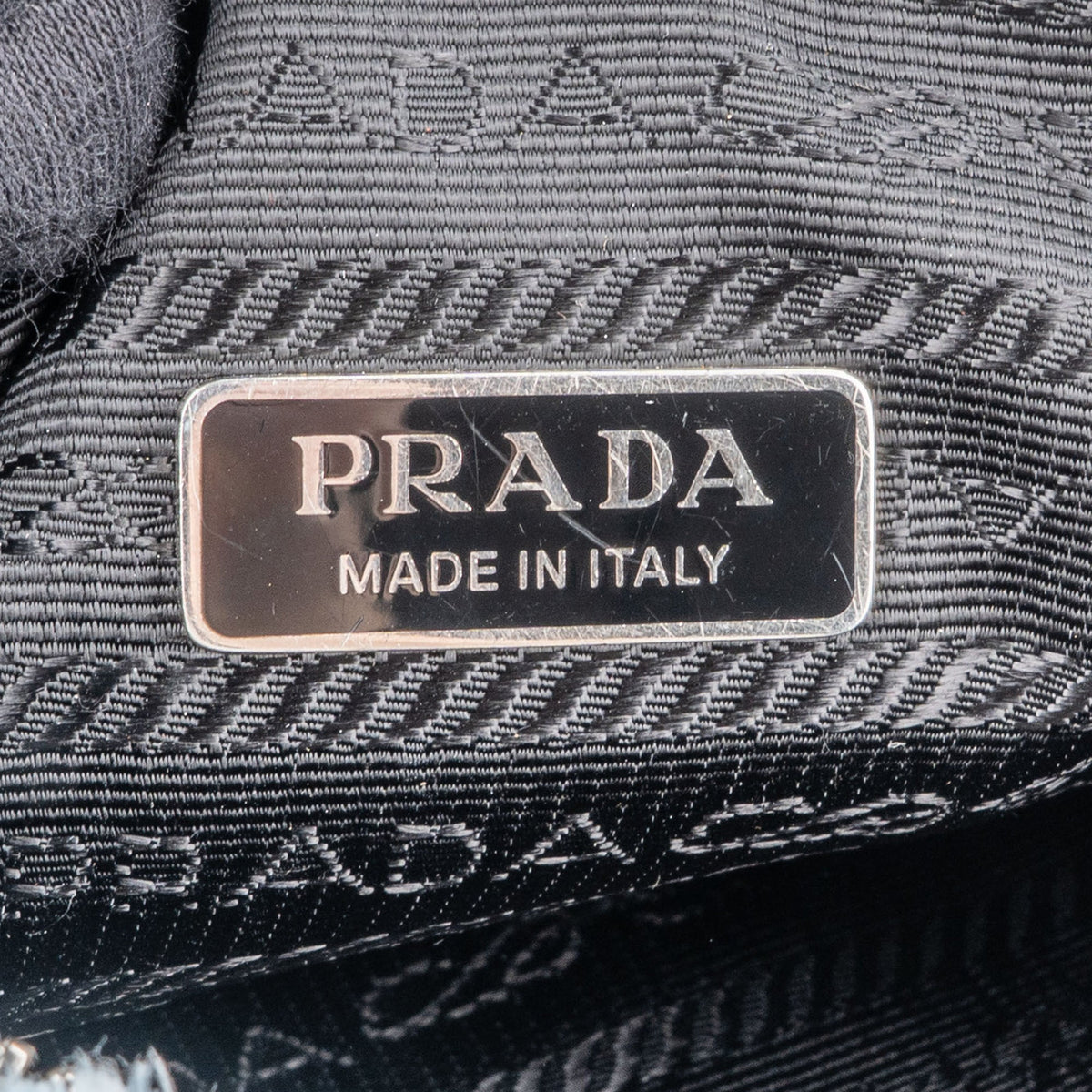 Prada Blue Terry Re-Edition Handbag
