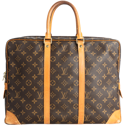 Sac à main Louis Vuitton en toile Monogram Porte Documents
