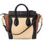 Celine Tricolor Leather Luggage Handbag