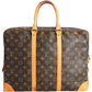 Louis Vuitton Canvas Monogram Porte Documents Handtasche