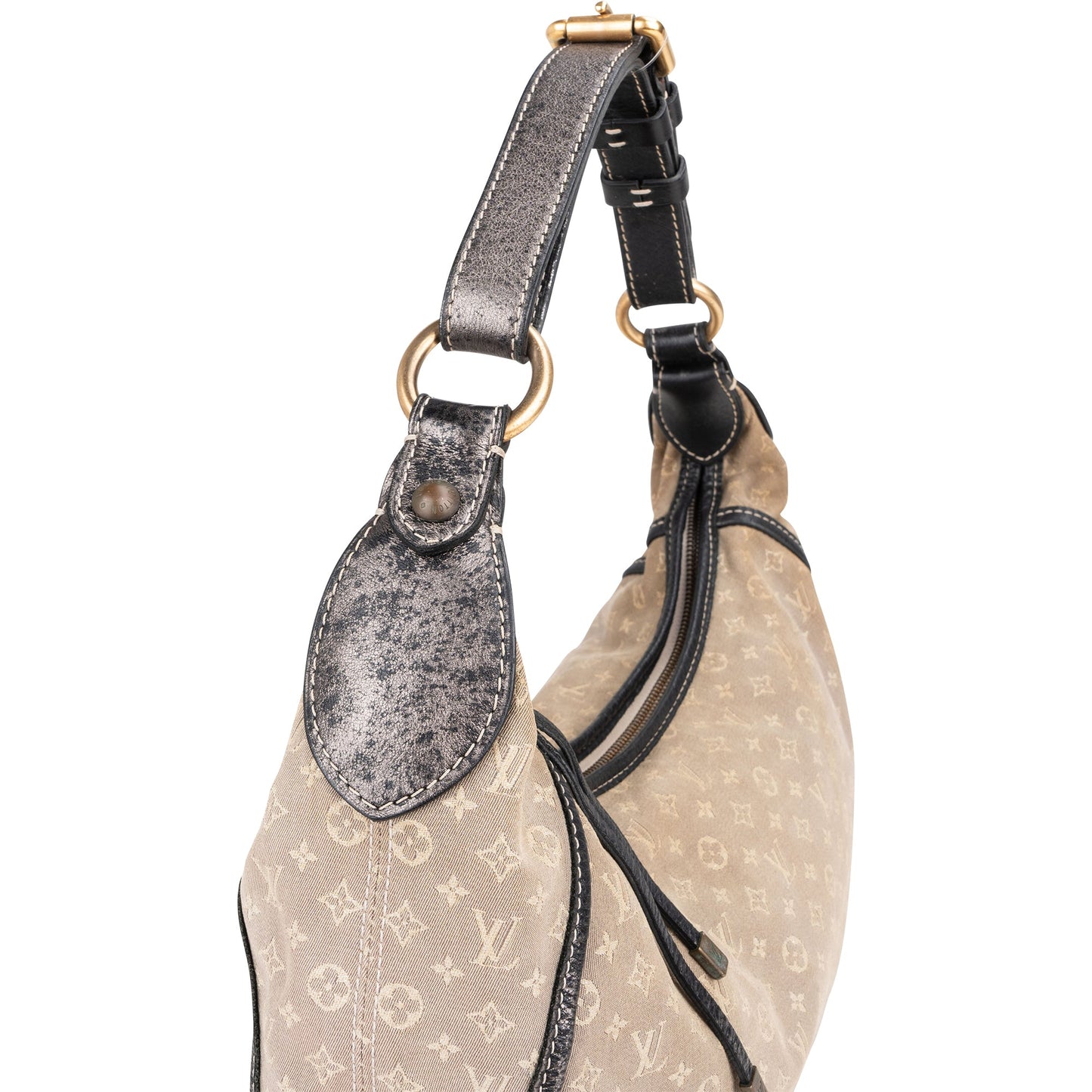 Louis Vuitton Mini Lin Monogram Manon Hobo Bag