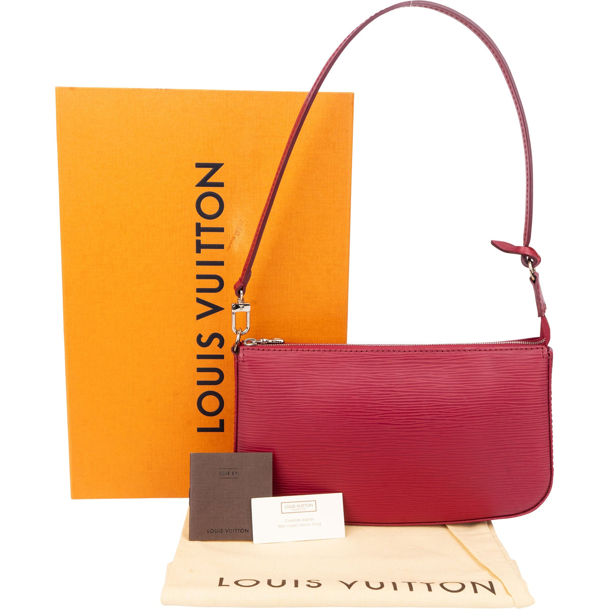 Louis Vuitton Epi Leather NM Pochette Accessoire Shoulder Bag