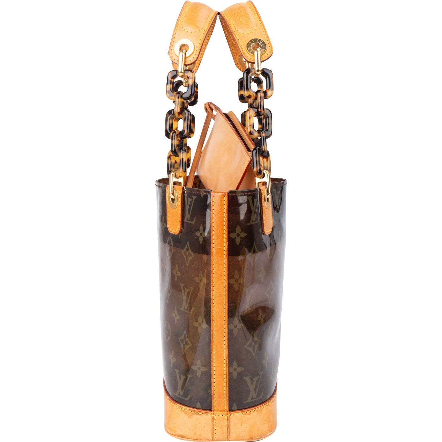 Louis Vuitton Transparent Monogram Cabas Ambre PM Handbag