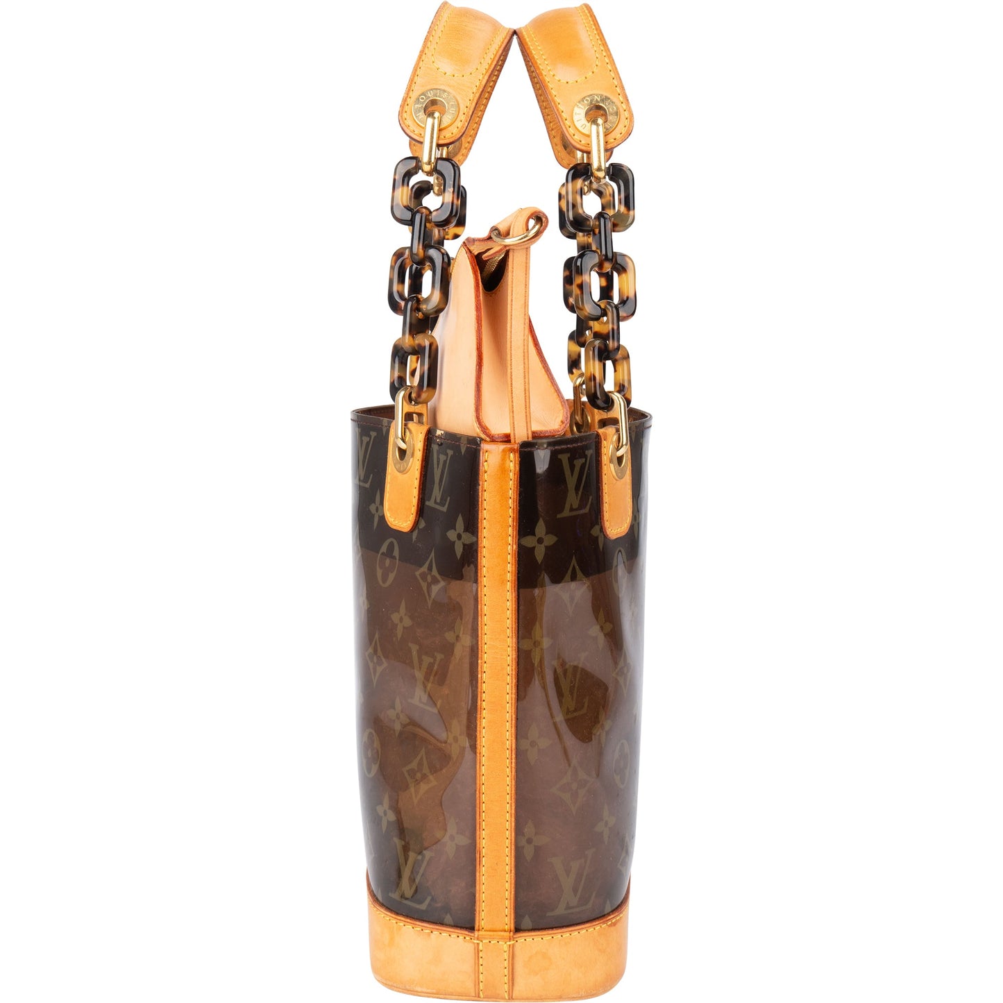 Louis Vuitton Transparent Monogram Cabas Ambre PM Handbag