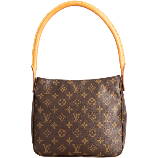 Louis Vuitton Canvas Monogram Looping MM Shoulder Bag