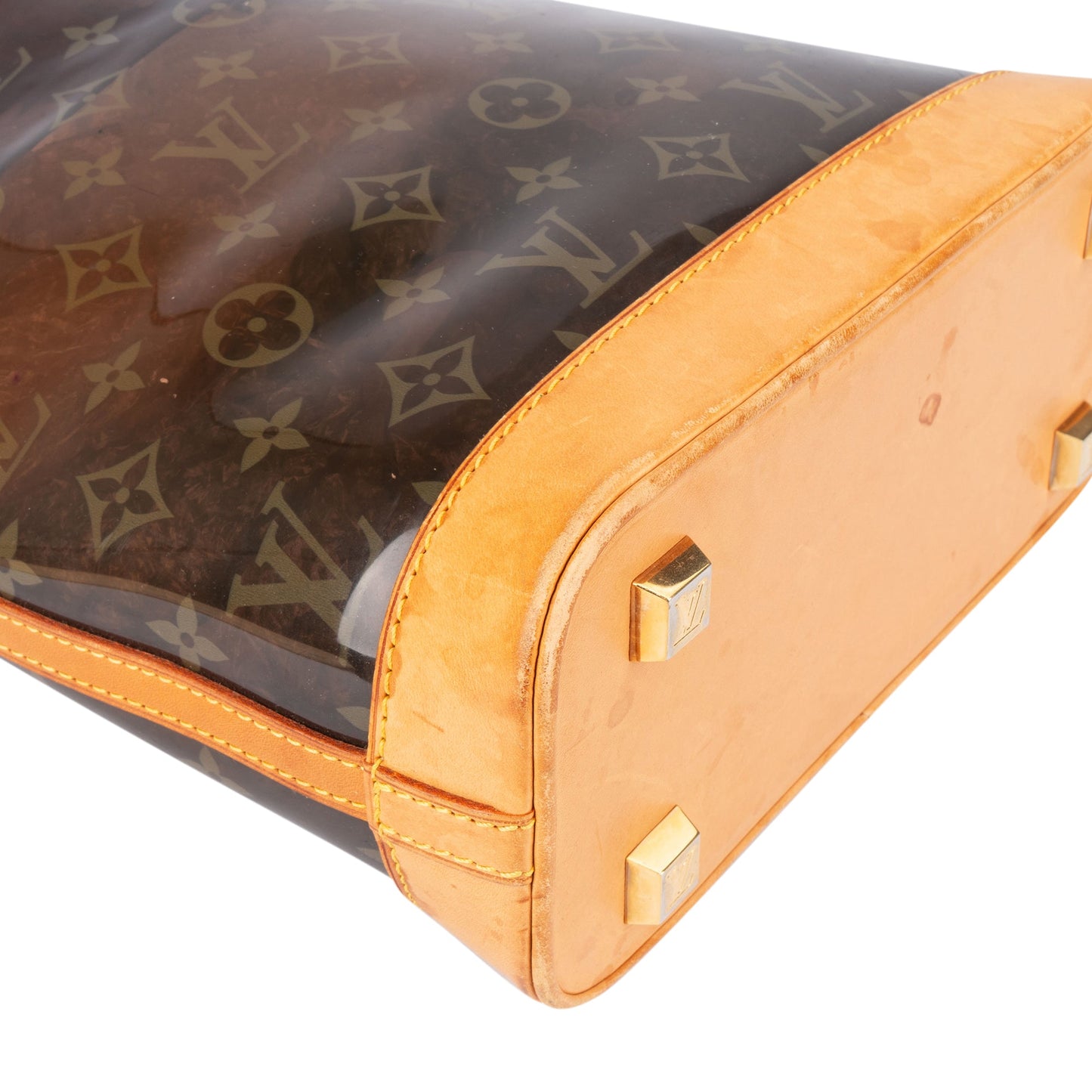 Louis Vuitton Transparent Monogram Cabas Ambre PM Handbag