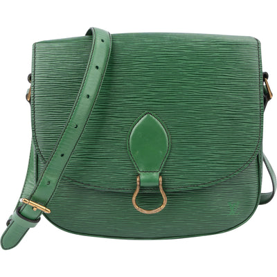 Louis Vuitton Green Epi Leather Saint Cloud GM Crossbody Bag