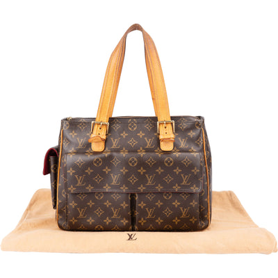 Louis Vuitton Canvas Monogram Multipli Cite Handbag