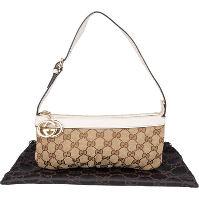 Gucci GG Monogram Mini Pochette Handbag