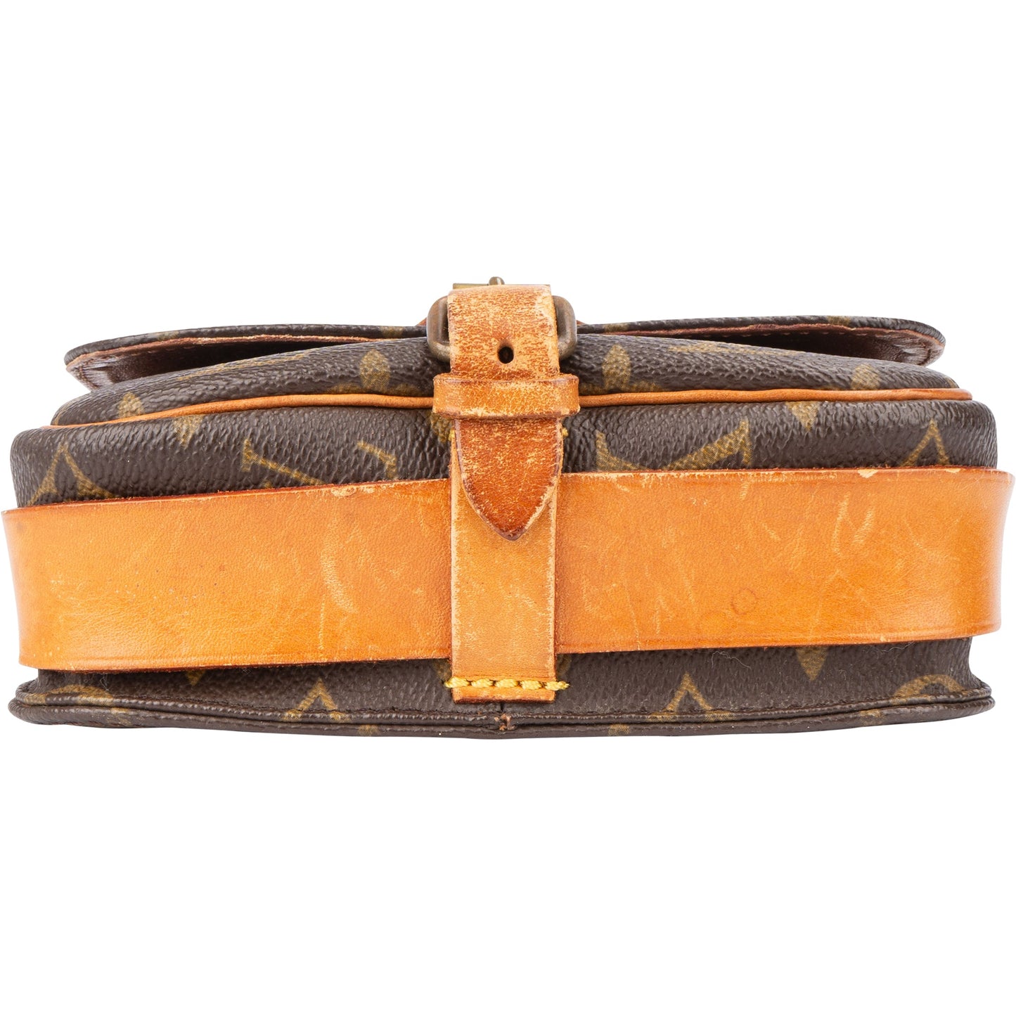 Louis Vuitton Canvas Monogram Cartouchiere PM Crossbody Bag