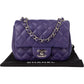 Chanel Quilted Lambskin Single Flap Crossbody Bag