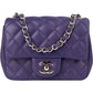 Chanel Quilted Lambskin Single Flap Crossbody Bag