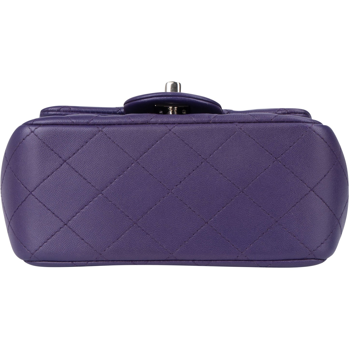 Chanel Quilted Lambskin Single Flap Crossbody Bag