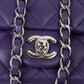 Chanel Quilted Lambskin Single Flap Crossbody Bag