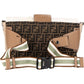 Fendi FF Monogram Baguette Zucca 3 in 1 Crossbody Bag