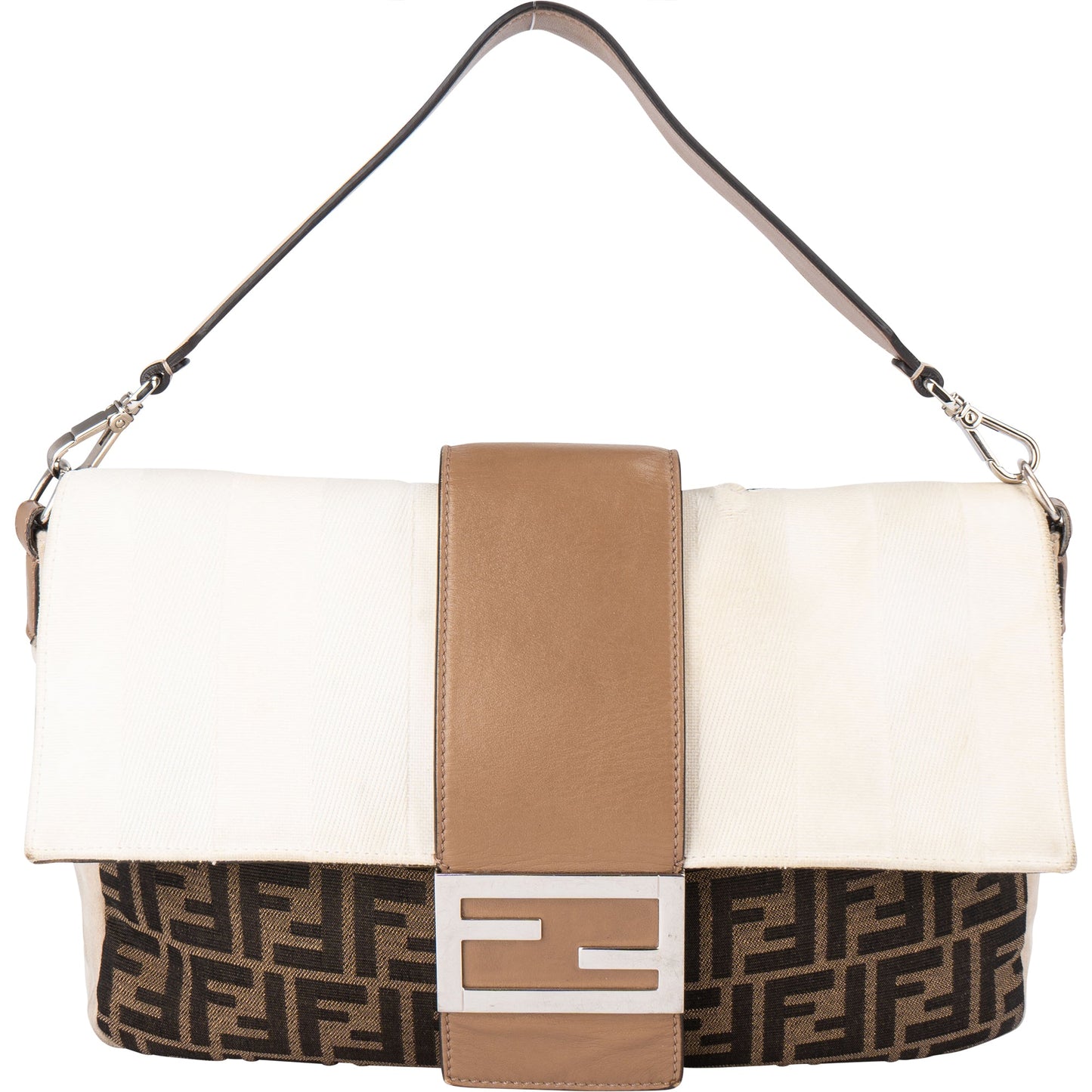 Fendi FF Monogram Baguette Zucca 3 in 1 Crossbody Bag