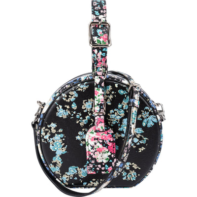 Louis Vuitton Floral Leather Print Petite Boite Chapeau Crossbody Bag