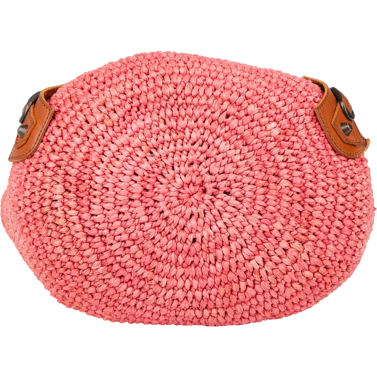 Balenciaga Raffia Panier City Handbag