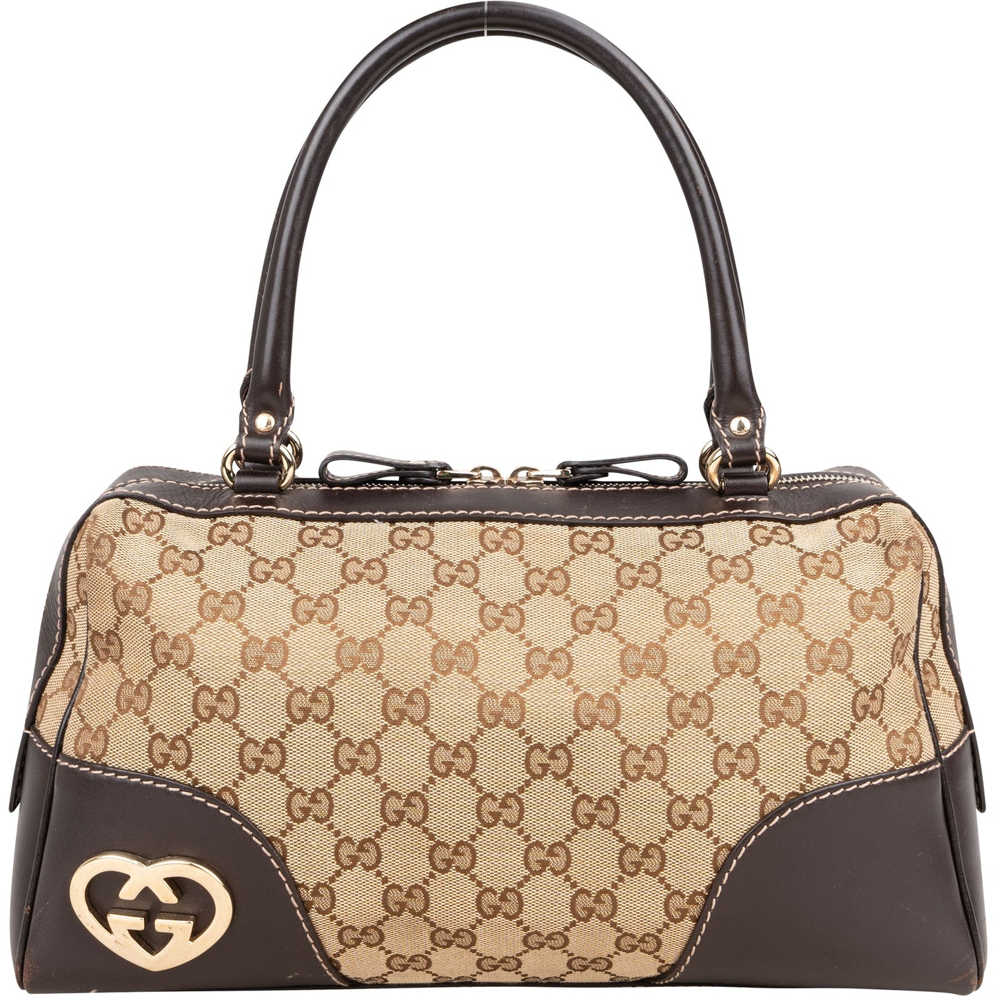 Gucci GG Monogram Heart Britt Handbag