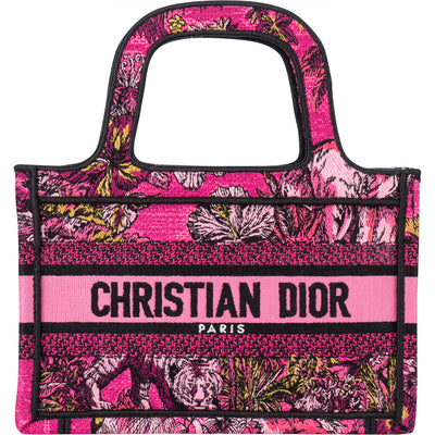 Christian Dior Oblique Monogram Micro Book Tote Handbag