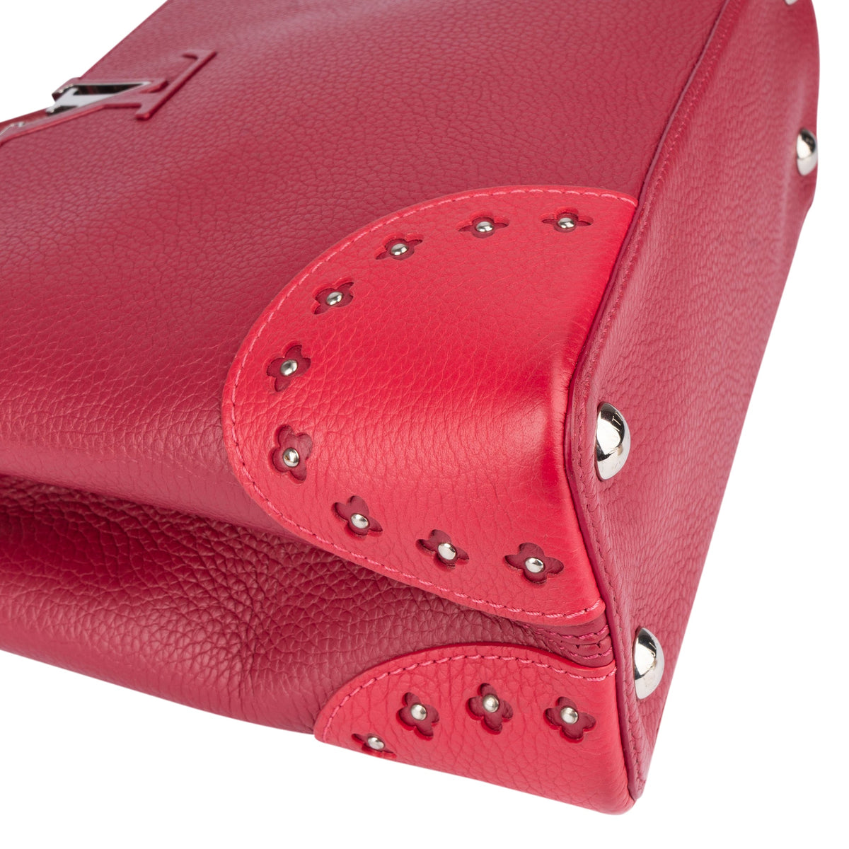 Louis Vuitton Taurillon Leather Capucines MM Handbag