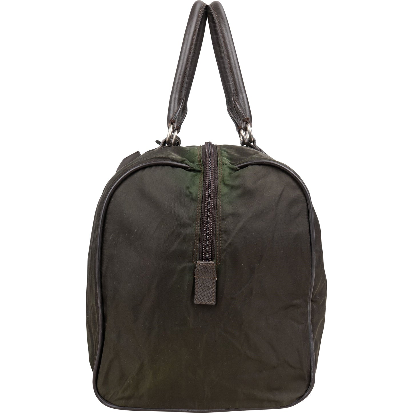 Prada Nylon Triangle Duffle Bag 48