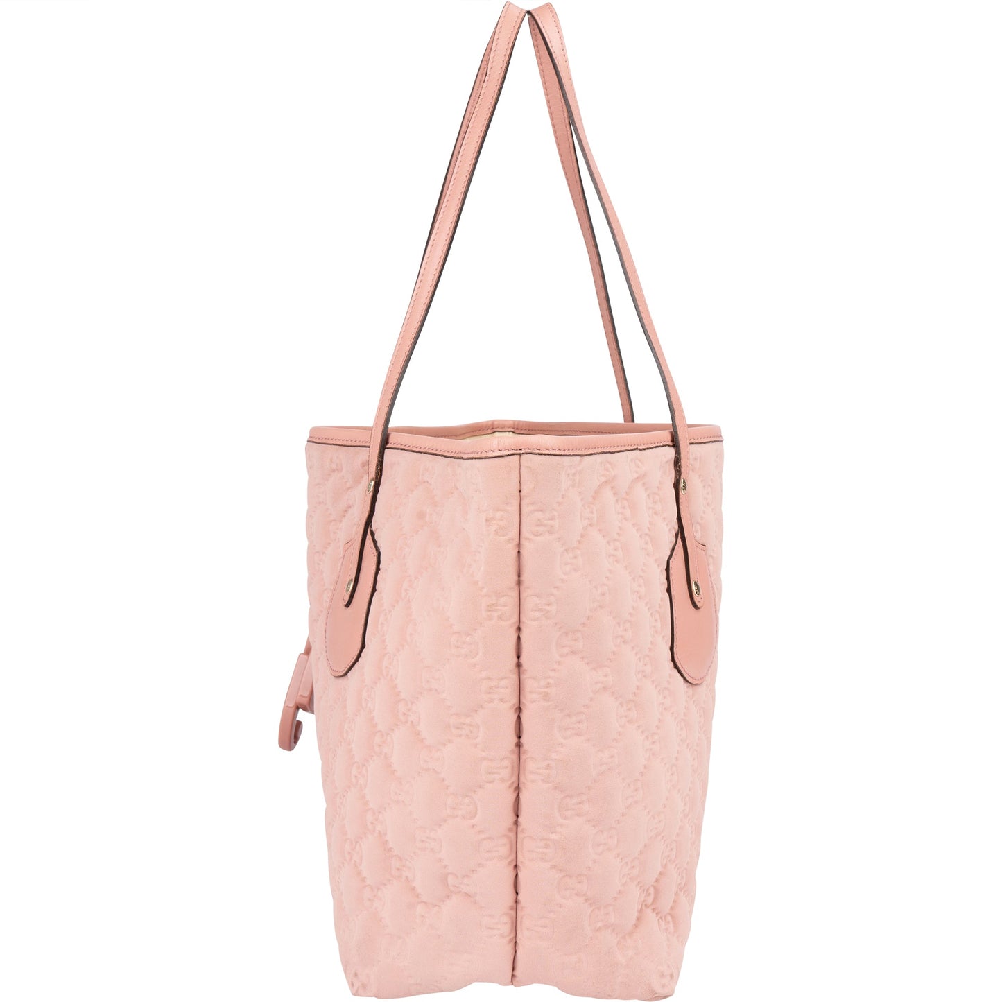 Gucci Pink Puffy Monogram Charmy Handbag