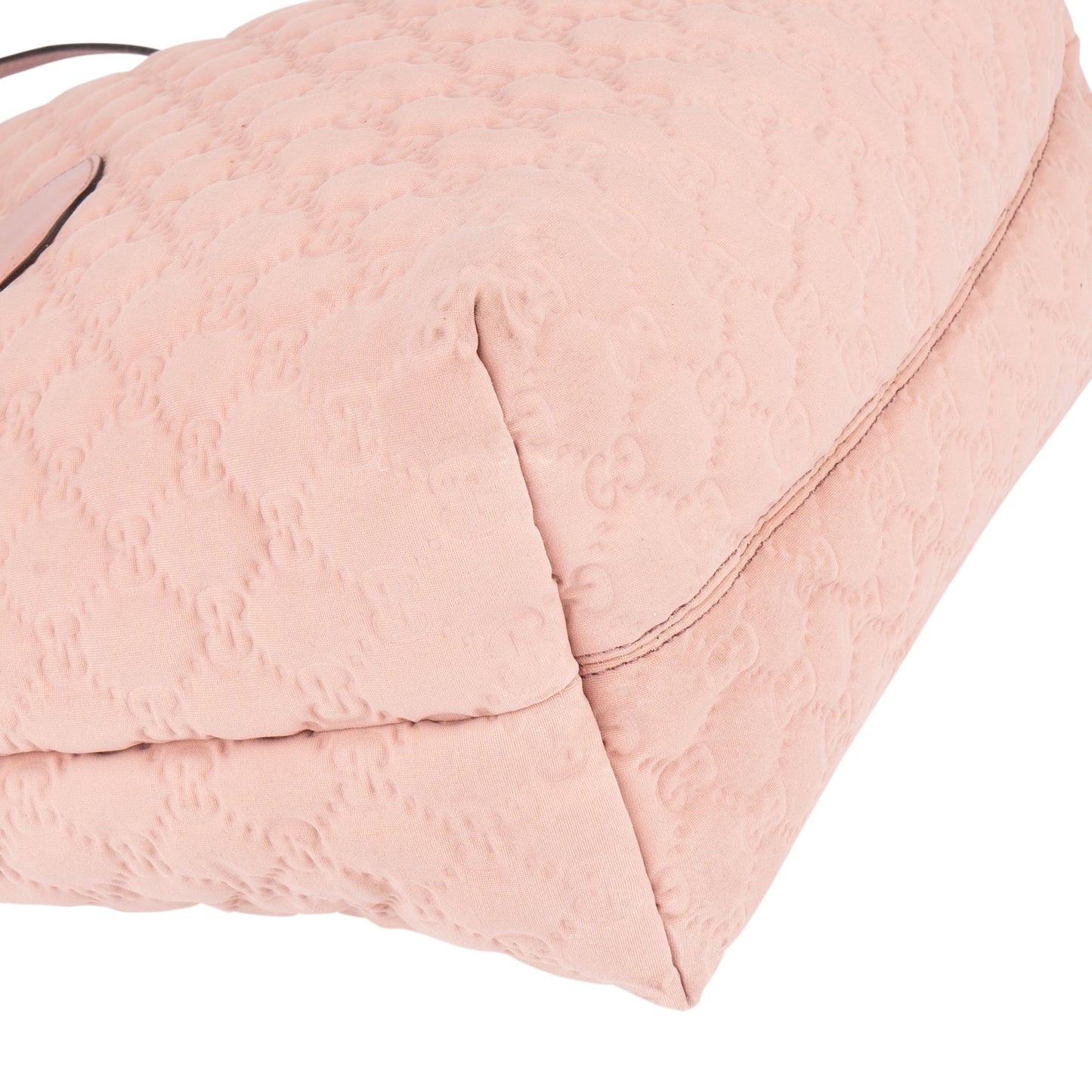 Gucci Pink Puffy Monogram Charmy Handbag